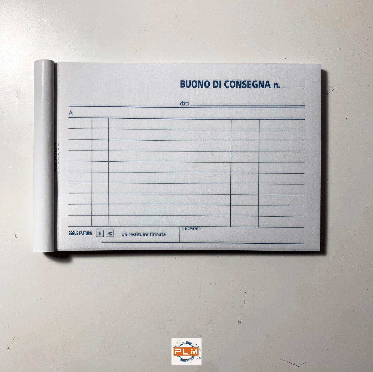 30 Blocchi buoni di consegna duplice copia 50x2copie Formato 17X10cm - moduli autoricalcanti