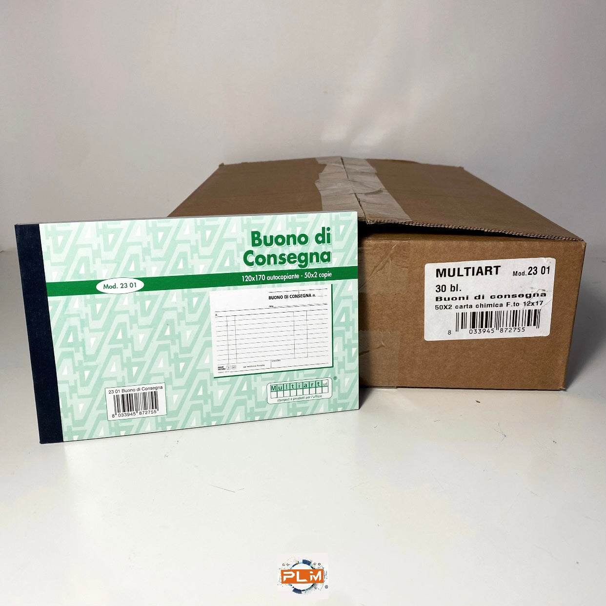 30 Blocchi buoni di consegna duplice copia 50x2copie Formato 17X10cm - moduli autoricalcanti