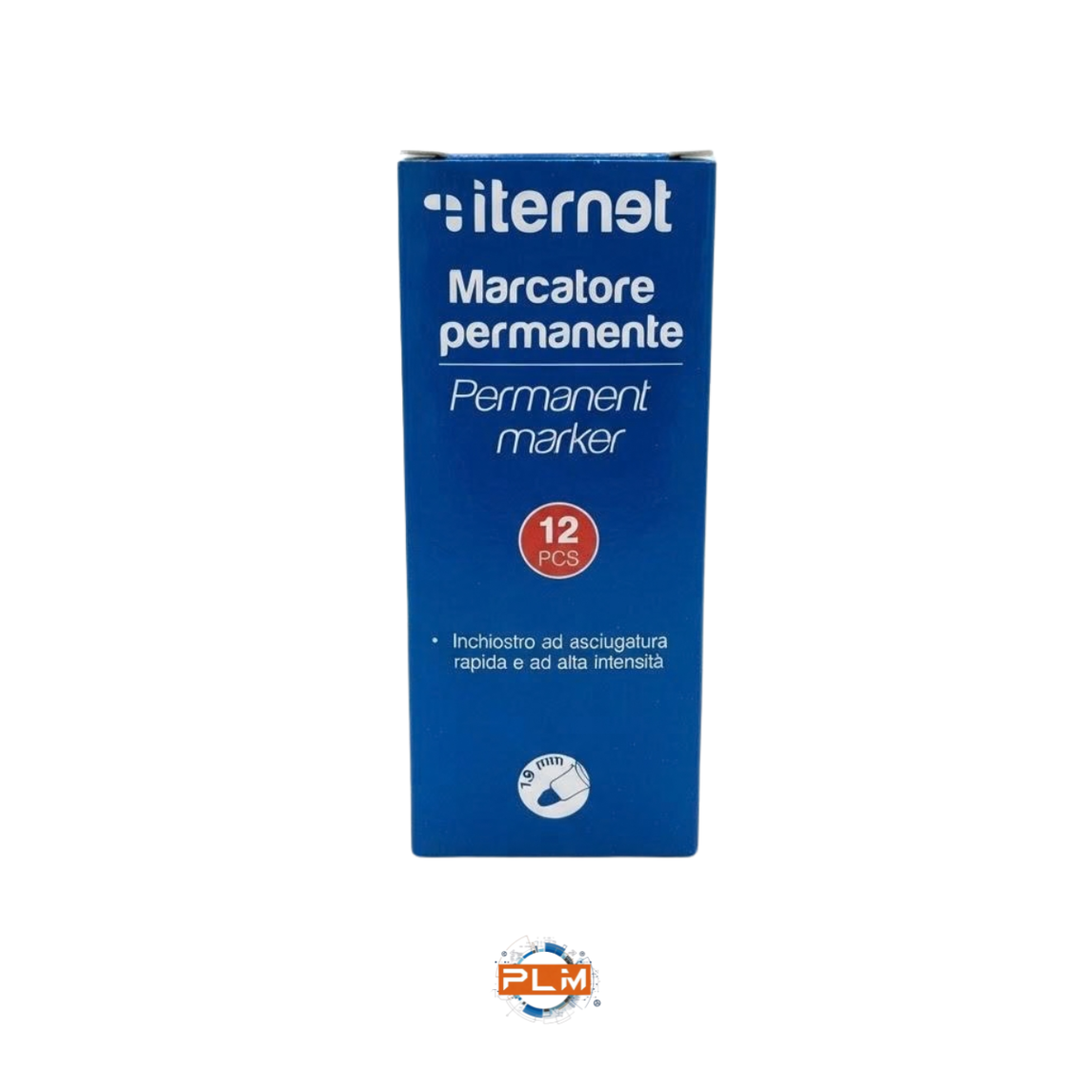 Pennarello indelebile nero | punta tonda da 1,9 mm