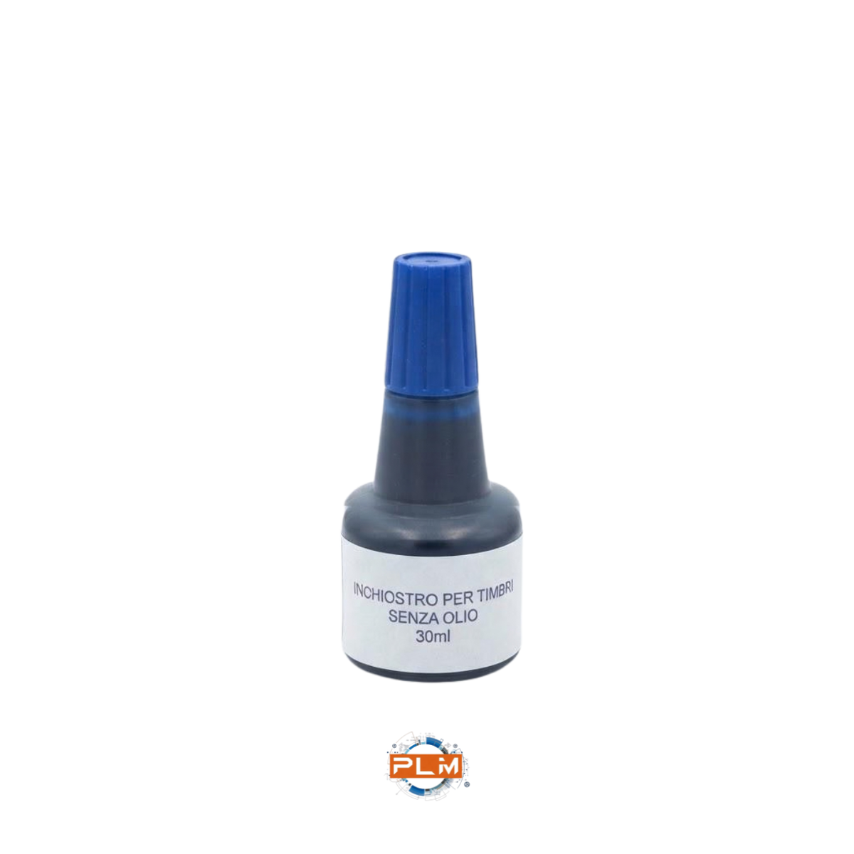 Inchiostro blu per timbri senza olio 30 ml