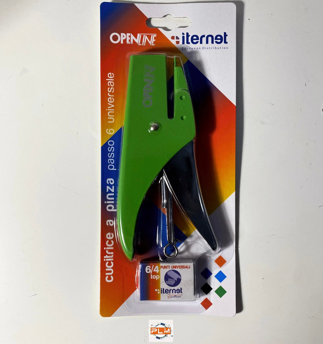 Cucitrice spillatrice professionale Iternet OPENLINE capacità 20 Fogli + 1.000 punti - colori assortiti