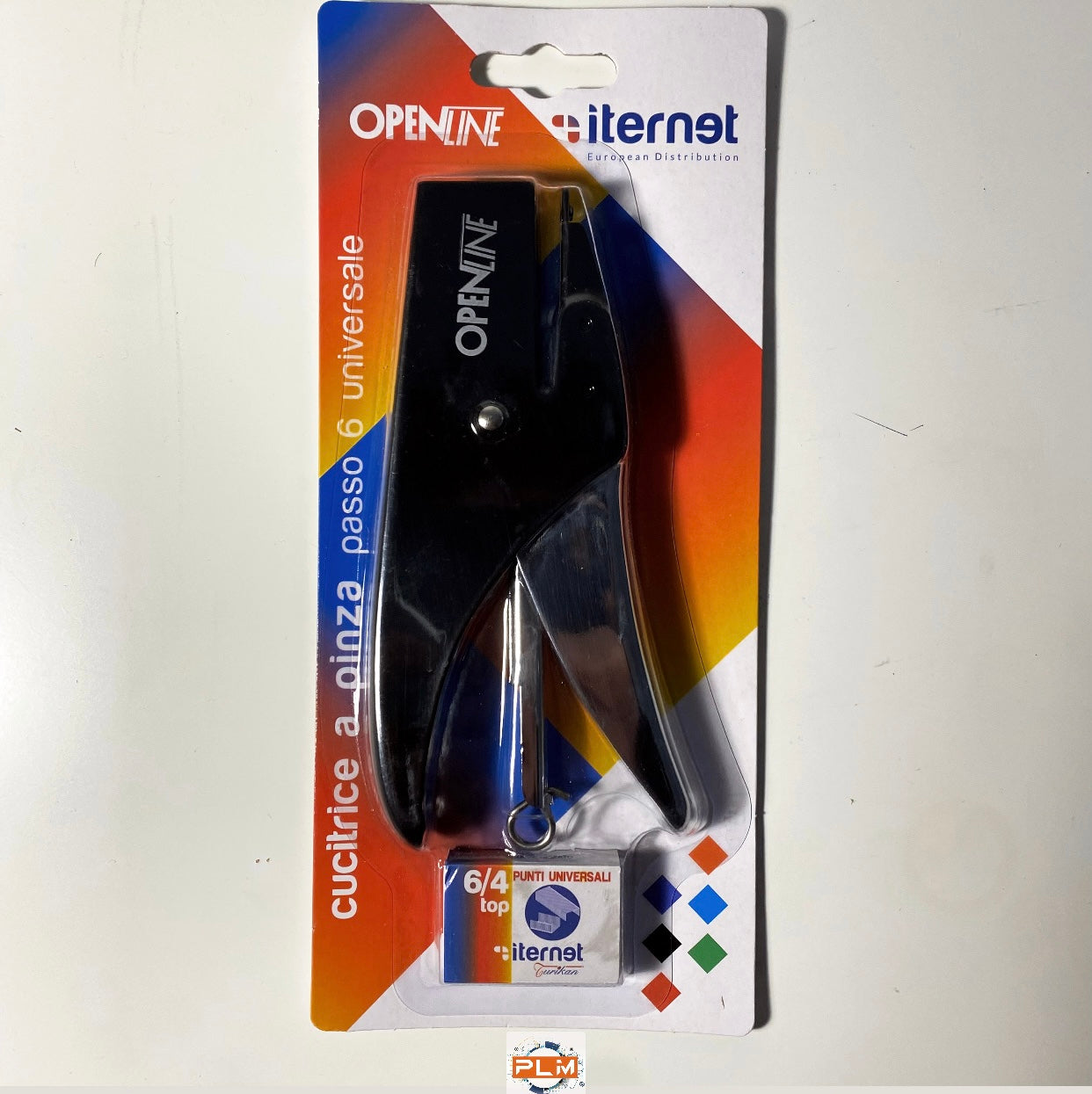 Cucitrice spillatrice professionale Iternet OPENLINE capacità 20 Fogli + 1.000 punti - colori assortiti