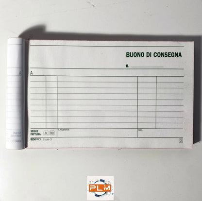 Buono di consegna Edipro 33X3 in triplice copia - Formato 17X10cm