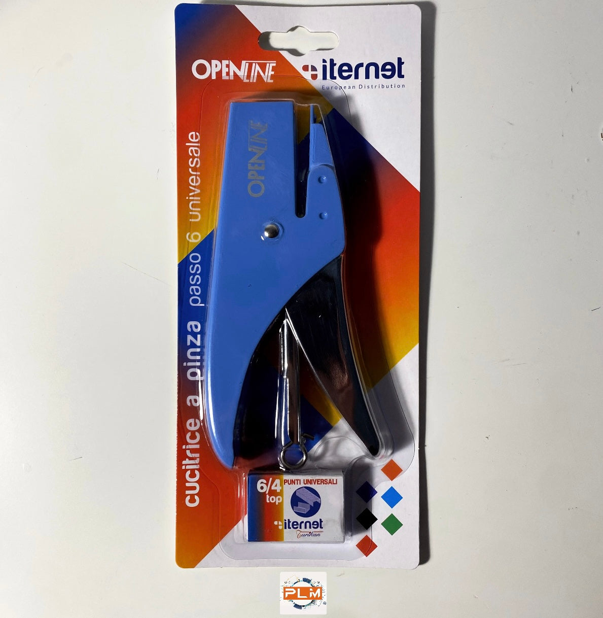 Cucitrice spillatrice professionale Iternet OPENLINE capacità 20 Fogli + 1.000 punti - colori assortiti