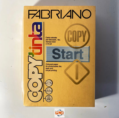 Cartoncino A4 Fabriano 160gr formato 210X297mm 250 Fogli - colore albicocca