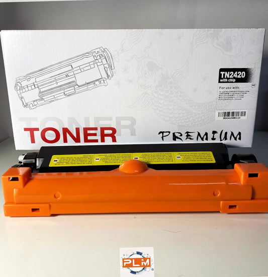 Toner Premium TN-2420 compatibile per stampanti Brother MFC L2710DW con chip 3.000 COPIE