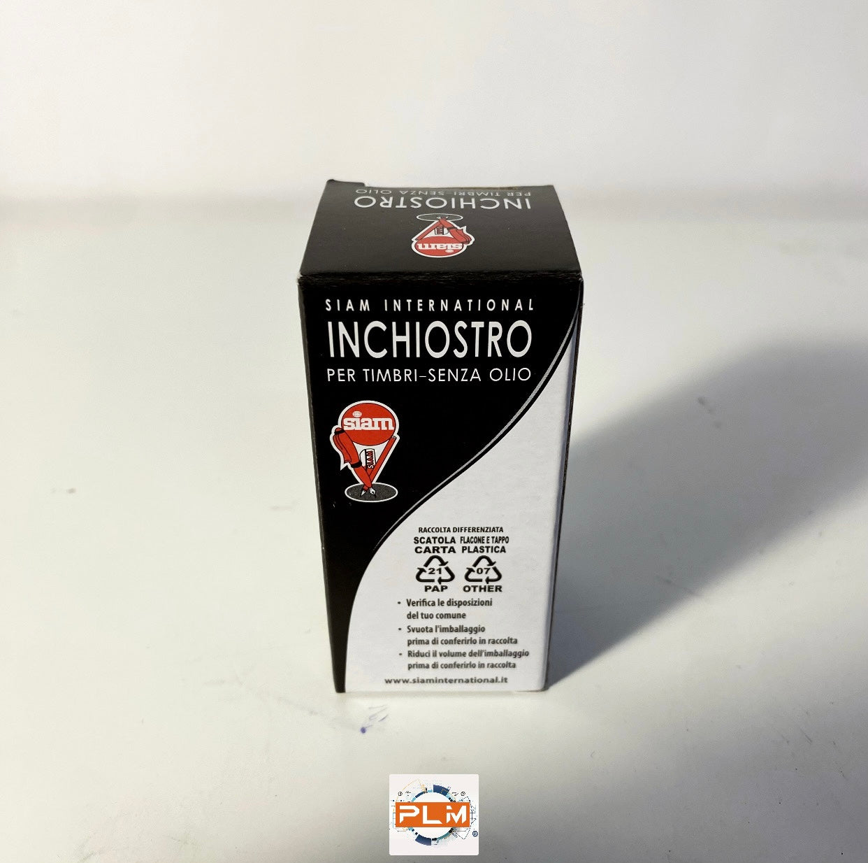 Inchiostro per timbri - senza olio 30ml - colore nero