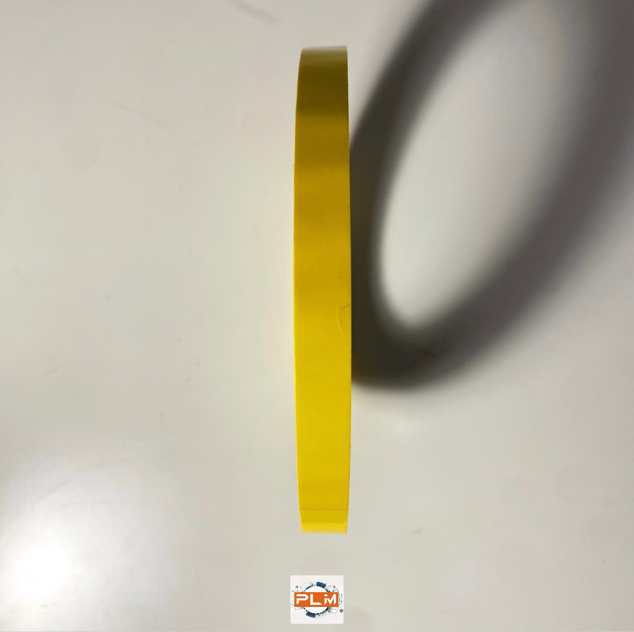 Rotolo nastro sigilla sacchetti in PVC adesivo 9X66mt colore giallo qualità premium