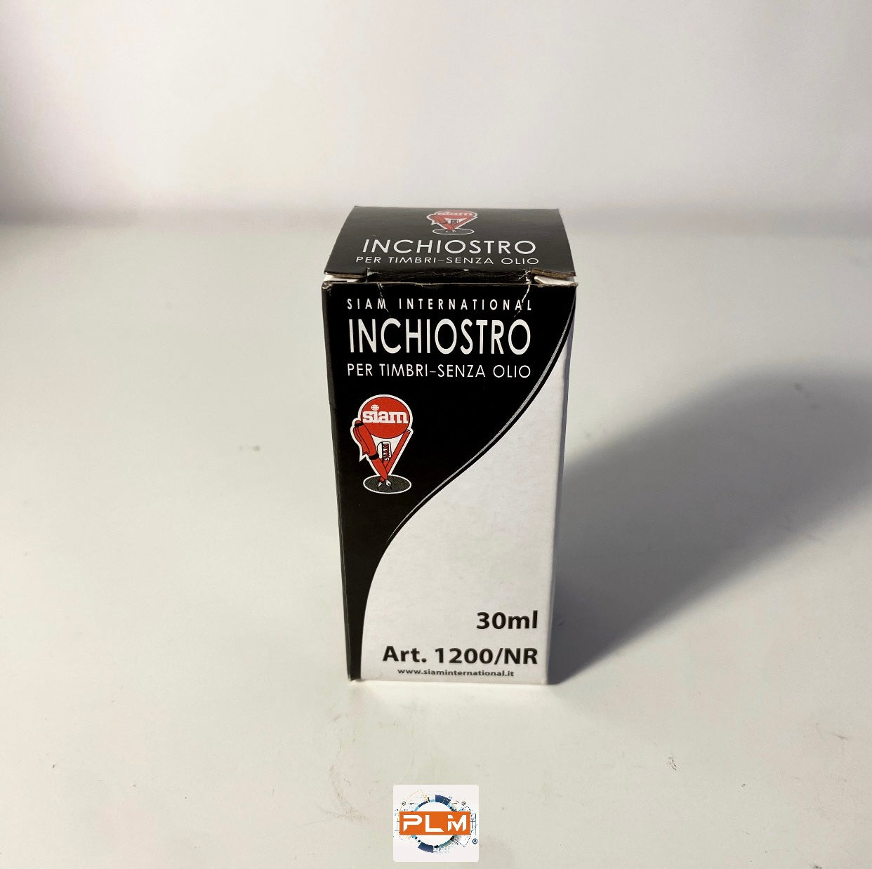 Inchiostro per timbri - senza olio 30ml - colore nero