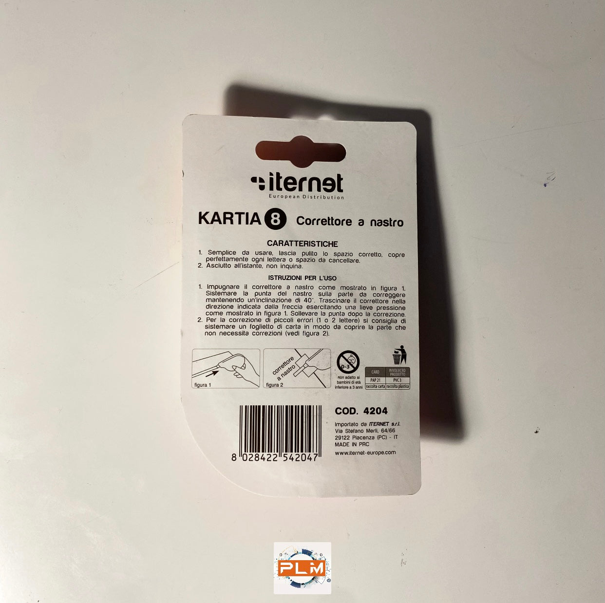 Correttore a nastro Iternet Karta 8 - mm 5X8 mt