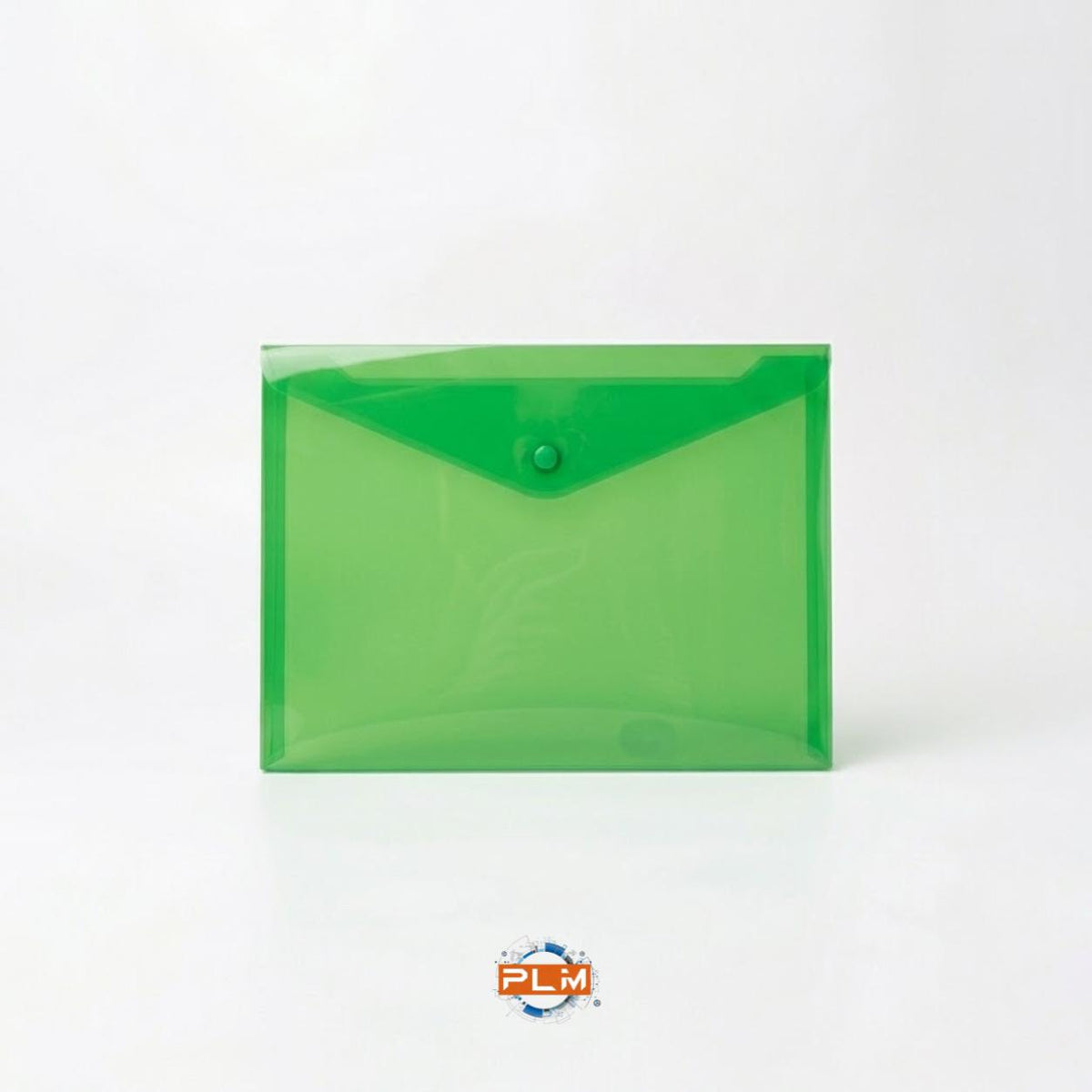 Confezione 10 buste A4 con bottone | Colori fluo assortiti