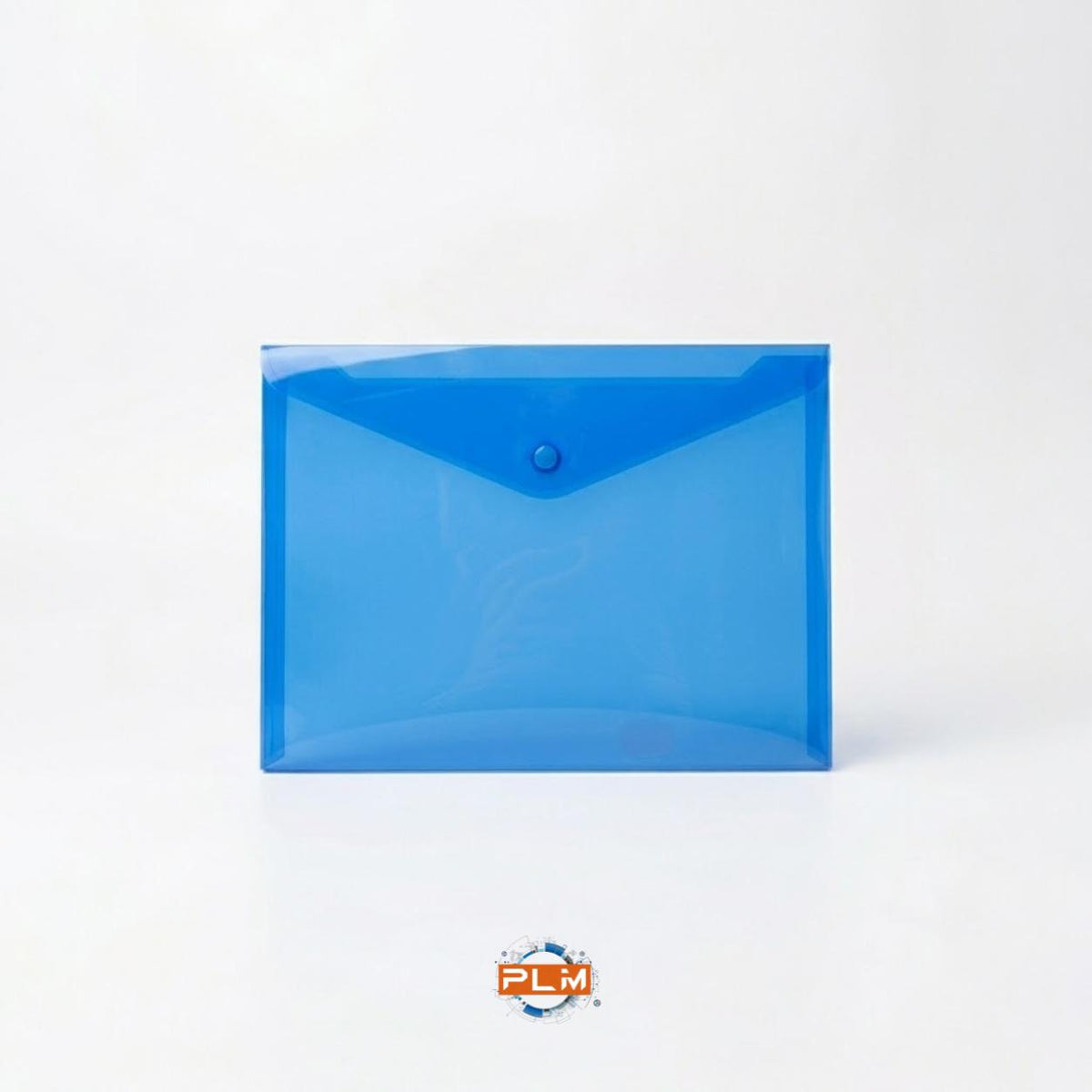 Confezione 10 buste A4 con bottone | Colori fluo assortiti