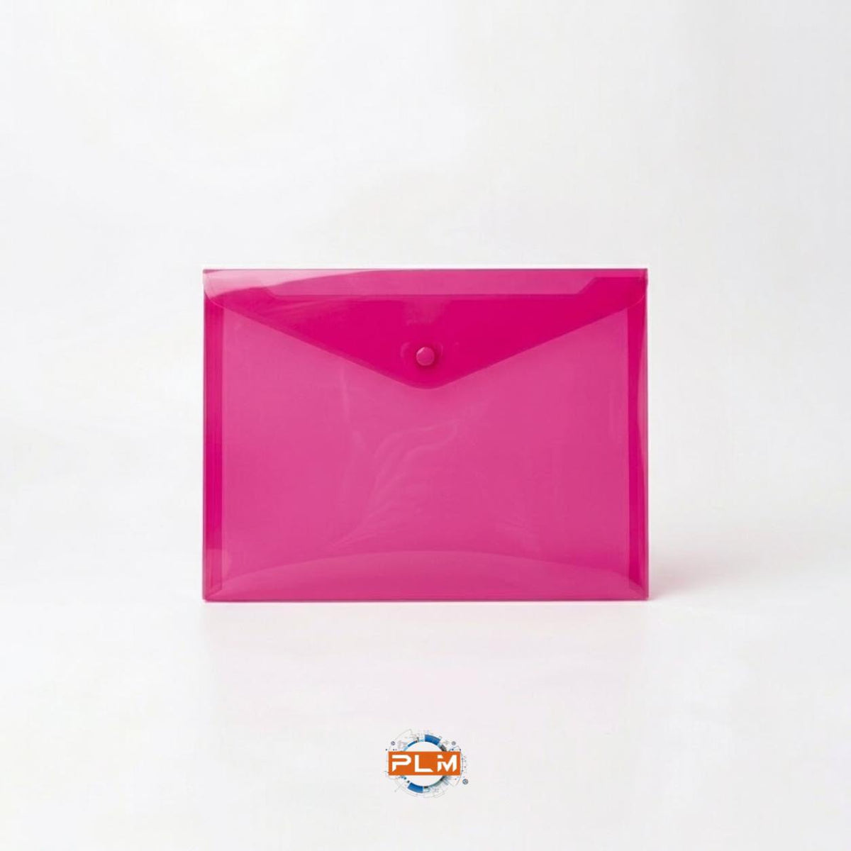Confezione 10 buste A4 con bottone | Colori fluo assortiti
