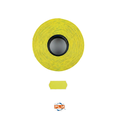 Rotoli etichette per prezzatrice 26 × 12 mm | Giallo
