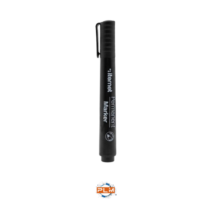 Pennarello indelebile nero | punta tonda da 1,9 mm