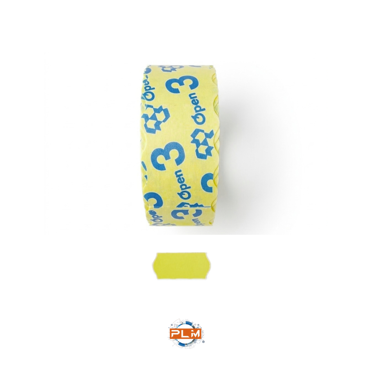 Rotoli etichette per prezzatrice 26 × 12 mm | Giallo