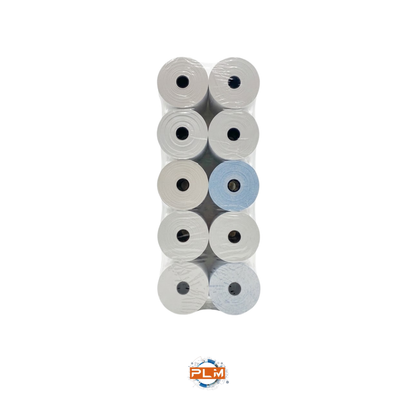Rotoli carta termica 80×50 m F.12  omologati | 10 o 50 rotoli (per reg. cassa e stampanti con vano di piccole dimensioni)