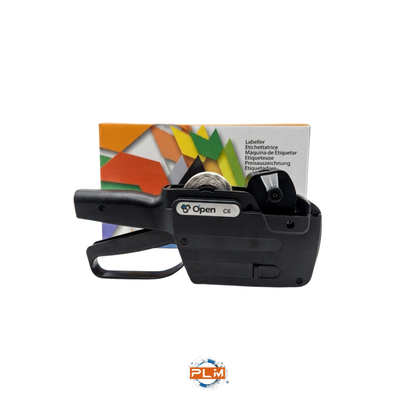 Prezzatrice Open C6, 1 Linea di stampa 8 Cifre + Simbolo Euro | Etichette 26x12 mm