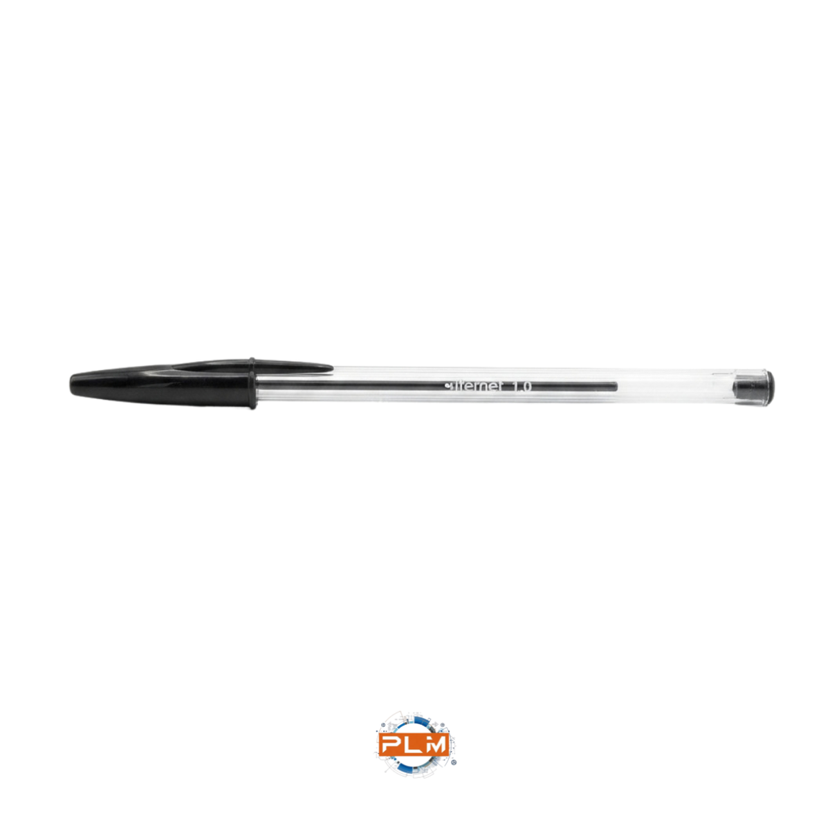 Penna a Sfera Iternet Nera 1,0 mm – Scrittura Scorrevole