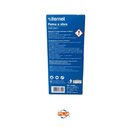 Penna a Sfera Iternet Blu 1,0 mm – Scrittura Scorrevole