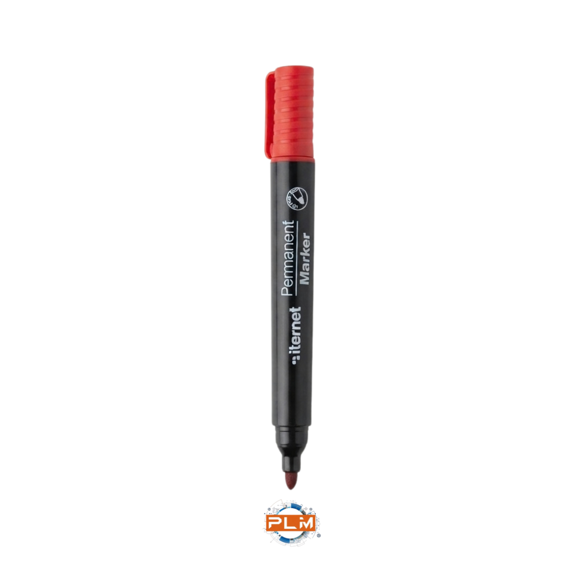 Pennarello indelebile rosso | punta 1,9 mm