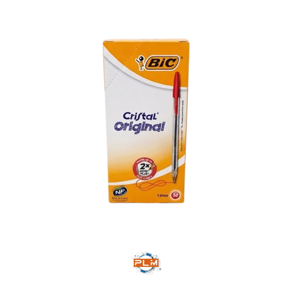 Confezione penne BIC Cristal rosse 1,0 mm