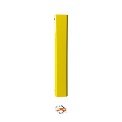 Cartella con elastico piatto New Color giallo, formato A4 con dorso da 5 cm vista dorso