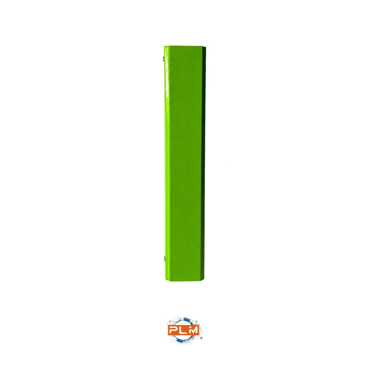 Cartella con elastico piatto New Color verde, formato A4 con dorso da 5 cm vista dorso