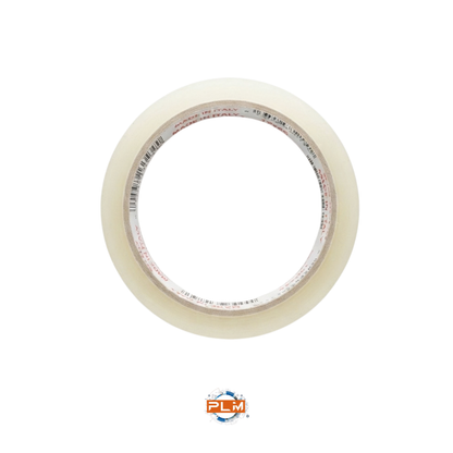Nastro adesivo trasparente 19 mm x 66 m, rotolo singolo con anima da 76 mm